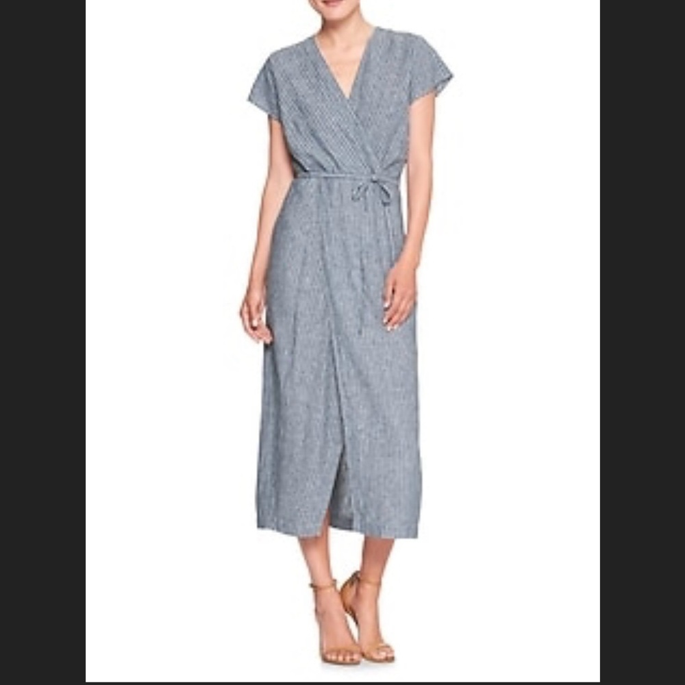 Banana Republic Linen Blend Dress